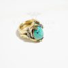 Turquoise Line Ring