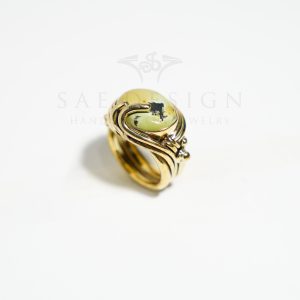 SAE-134 Honey Glow Ring