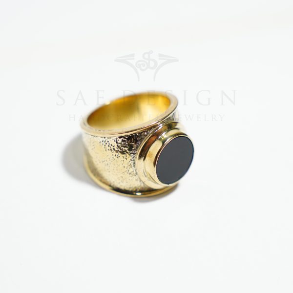 SAE-55 Onyx Eclipse Ring