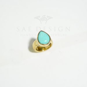 Sea Breeze Turquoise Ring