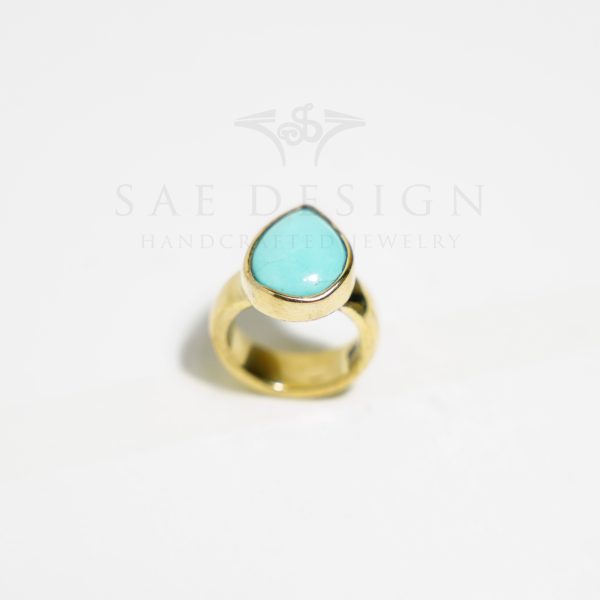 Sea Breeze Turquoise Ring