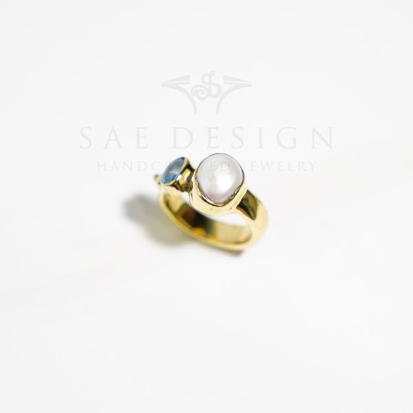 Ocean Topaz Ring
