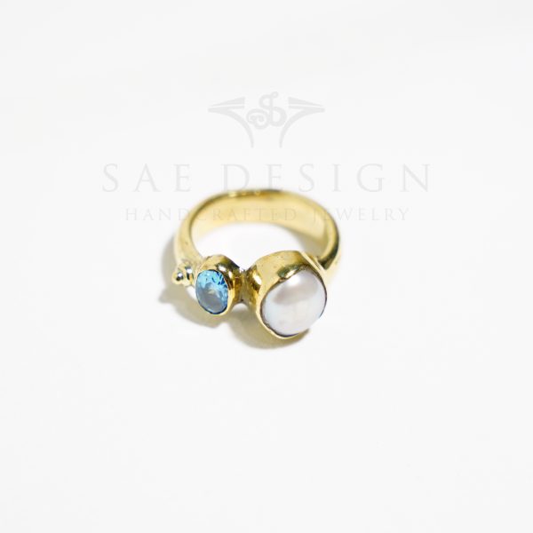 Ocean Topaz Ring