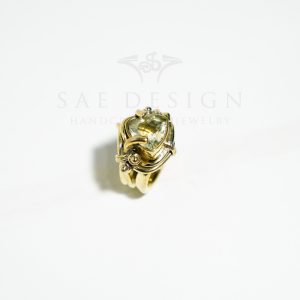 SAE-87 Frozen Bloom Ring