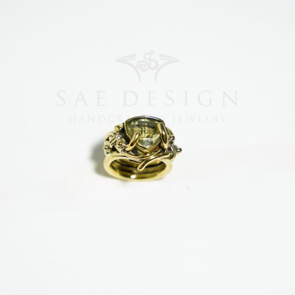 Frozen Bloom Ring